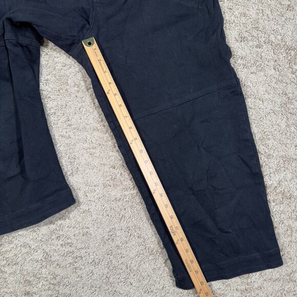 Roucha Women's Size CC (10-14) Black New Pal Denim Cinch Waist Crop Pants - Picture 7 of 11